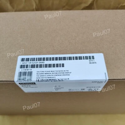 New Siemens 6AV2124-0JC01-0AX0 6AV2 124-0JC01-0AX0 HMI TP900 Comfort Panel - Photo 1/4