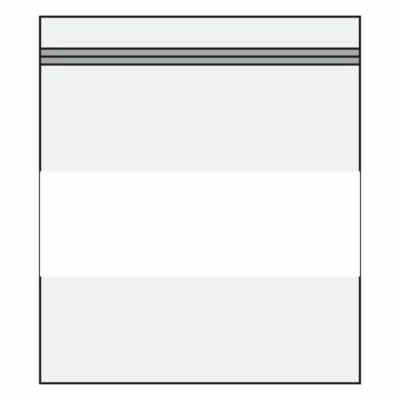 1000 Ziplock Bags 6 Sizes Reclosable Clear Poly Bag 2mil Plastic Baggies - Image 1 of 4