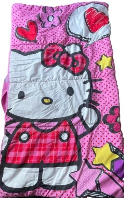 Saco de dormir Hello Kitty 53,5" X 29" Rn 18389 lavable a máquina Foto 1 de 4