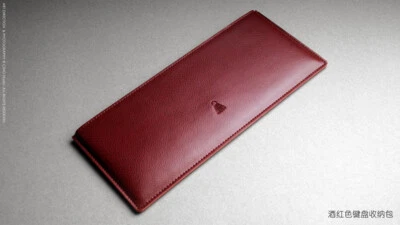 Genuine Leather Sleeve Bag Storage Case Cover For New Apple Magic Keyboard 2021 - Image 1 of 4