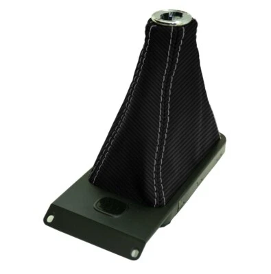 Cubierta de bota de cambio manual de fibra de carbono para Acura NSX 1991-2005 puntada gris Foto 1 de 4