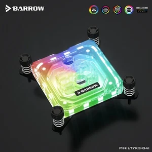 Barrow CPU Water Block for intel i3 i5 i7 i9 LGA 1700 1200 2011 2066 LTYK3-04I - Picture 1 of 7