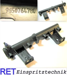 Einspritzleiste 9650764780 Citroen / Peugeot original - Bild 1 von 4