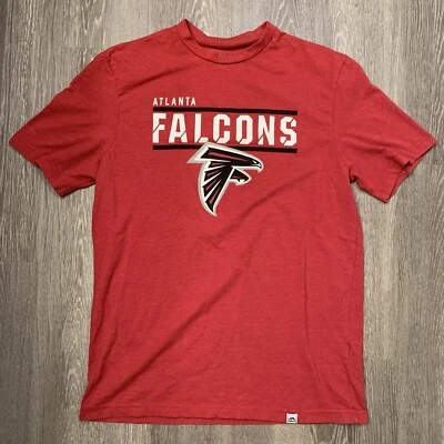 Atlanta Falcons Majestic NFL Big Logo T-Shirt Men's Size Medium - Imagem 1 de 4