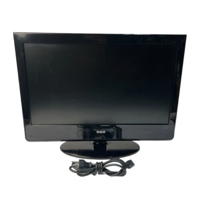 RCA 22” LCD Full HDTV DVD Combo w Stand & Power Cord NO REMOTE TESTED WORKS - Image 1 of 4