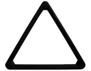 Mesa de billar/billar de lujo de alta resistencia NEGRA con estante triangular de 8 bolas - Imagen 1 de 1