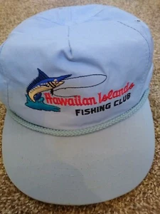 Vintage Hawaiian Islands Fishing Club Trucker Hat - Picture 1 of 8