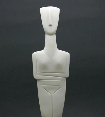 Kykladen Figur Idol Griechische Kunst Statue Skulptur Museum Kopie 34 cm - Bild 1 von 4