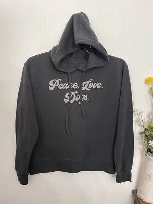 Sudadera con Capucha Fifth Sun XL PEACE LOVE DOGS NUEVA CON ETIQUETAS EXTRA SUAVE Foto 1 de 4