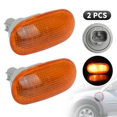 Luz de señal de giro lámpara de señalización lateral PARA Mitsubishi Lancer Mirage Montero Pajero Foto 1 de 4