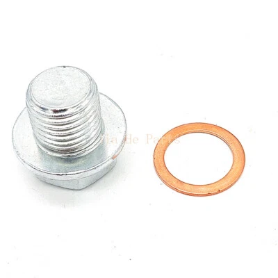 NEW ENGINE OIL DRAIN PLUG & WASHER for VARIOUS HYUNDAI KIA 2151223001 2151323001 - Image 1 of 4