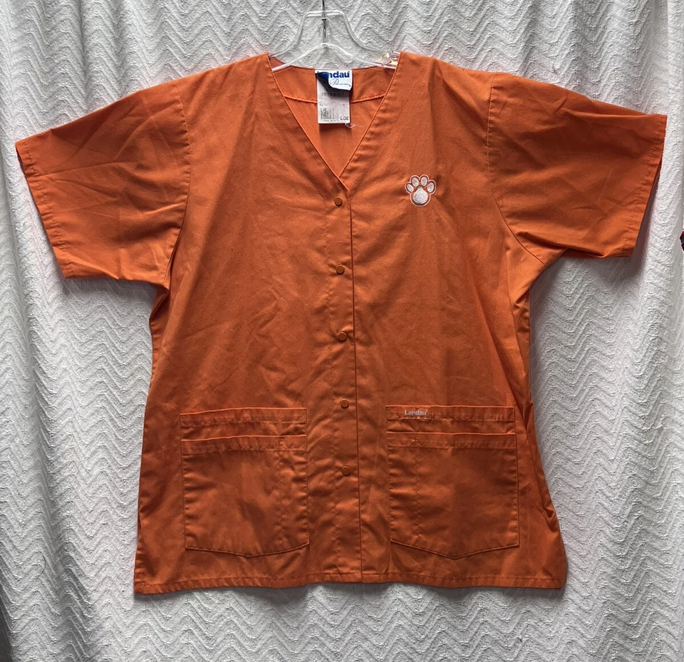 Chaqueta Exfoliante Grande Landau Orange Tiger Paw Sige Clemson Foto 1 de 4