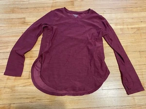 Old Navy Girl 8 Breathe On Long Sleeve T-shirt Thumb Holes Light Weight Active - Picture 1 of 4