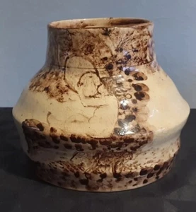 Vase Céramiques Art Déco signature à identifier C.B. - Foto 1 di 14
