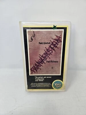 Andy Warhol's Frankenstein 1973 VHS Tape Big Box Video Gems - 95 Minutes - Image 1 of 4