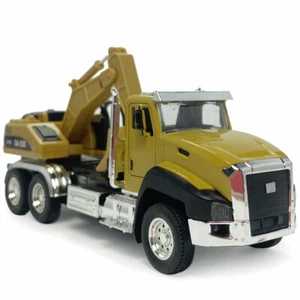 1:50 Excavator Toys for Kids Model Car Diecast Pull Back Toy Cars Boys Gifts - Picture 1 of 16