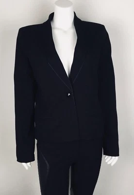 MARC BY MARC JACOBS MUJER BLAZER LANA TRABAJO CARRERA 12 BOLSILLOS NEGRO Foto 1 de 4