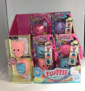 STORE DISPLAY CASE HOLDER And 4 Fluffie Stuffiez Minis - Picture 1 of 10