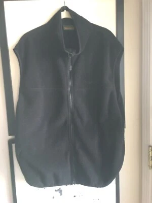 Colete Timberland preto grande polartec com zíper M/W ver medidas bolsos - Imagem 1 de 4