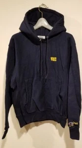 Vfiles Athletic Dept. Men's Navy Sweatshirt Hoodie - Size S - Picture 1 of 6