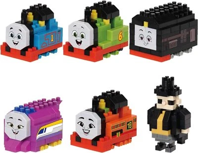 nanoblock mininano THOMAS & FRIENDS NBMC_51S 6pcs Full Complete Set BOX New - Image 1 of 4