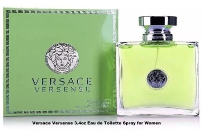 Versace Versense de Versace 3,4 oz / 100 ml EDT Eau De Toilette Spray NUEVO, SELLADO Foto 1 de 4