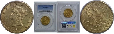 1894-O $10 Liberty Gold PCGS MS-62 - Image 1 of 3