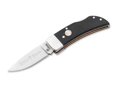 BOKER® Treebrand Pocket Black Smooth Bone Folding Knife 1.97" D2 Blade - 110895 - Image 1 of 3