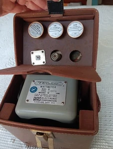 Bird 43 Electronics Thruline Wattmeter COMPLETE With 4+ Elements NR MINT In CASE - Zdjęcie 1 z 16