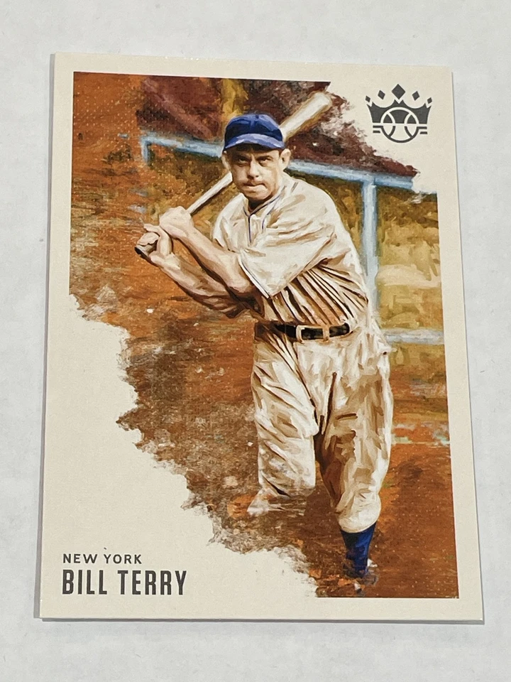 2020 Panini Diamond Kings бейсбол No35 — Билл Терри — New York Giants - Изображение 1 из 2