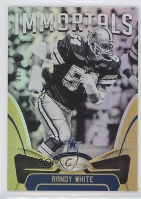 2018 Certified Immortals Mirror Gold /25 Randy White #134 HOF - Image 1 of 2