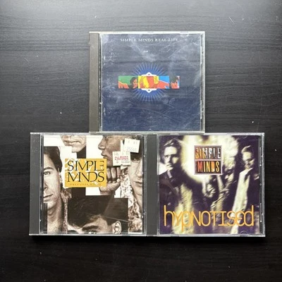 Simple Minds - Real Life/ Once Upon a Time/ Hypnotised (US single) 3 CD LOT Foto 1 de 4