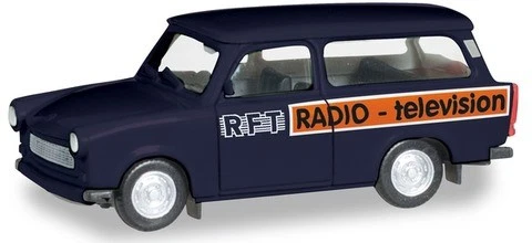 HERPA, TRABANT 601 Radiotelevisione universale RFT, 1/87,  HER095167 - Immagine 1 di 1