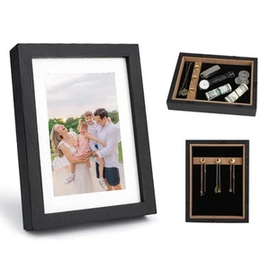 Photo Picture Frame Diversion Safe,Mini Safe Box with Hidden Secret Compartme... - Picture 1 of 7