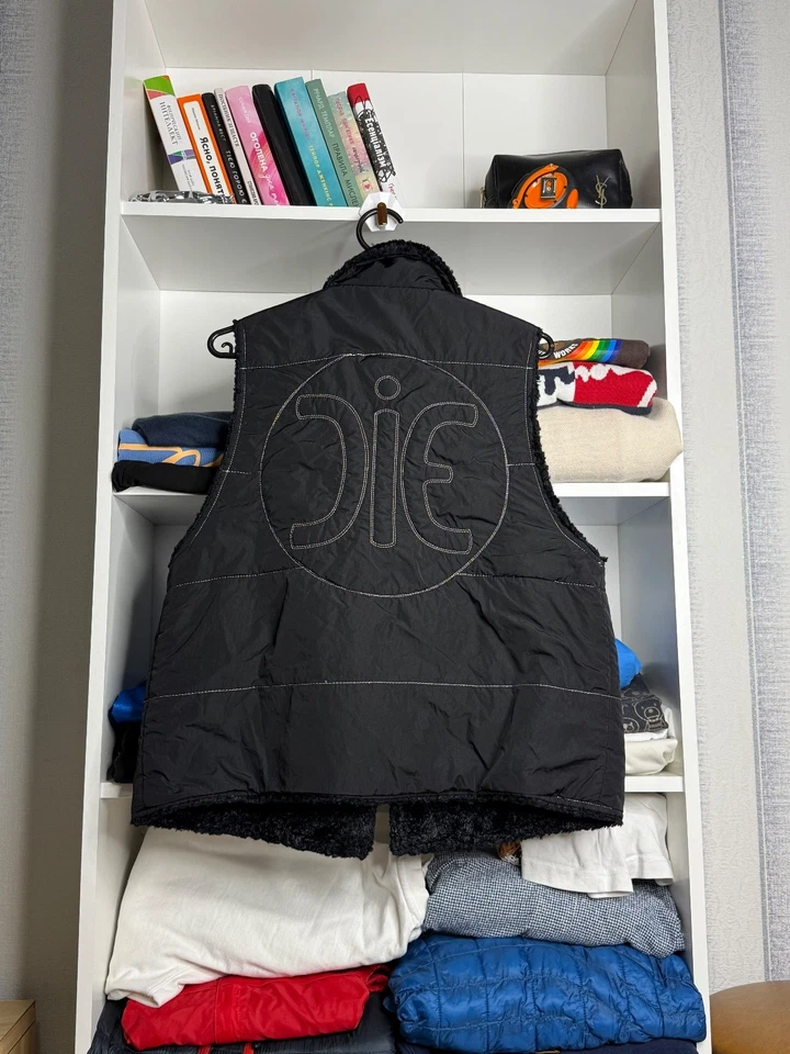 Vintage 90s Iceberg Big logo nylon vest size M - Image 1 of 4