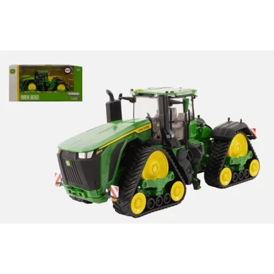 TRATTORE JOHN DEERE A QUATTRO CINGOLI 9RX 830 1:32 Britains Mezzi Agricoli e Acc - Immagine 1 di 3