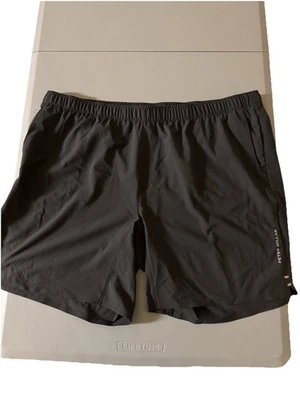 Pantalones Cortos Peter Millar Para Hombre XXLarge Negros ME0EB300 Rendimiento Atlético Correr Foto 1 de 4
