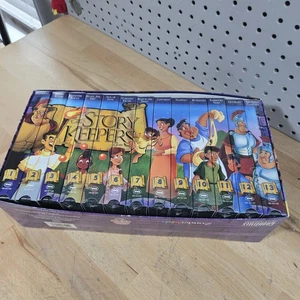 The Story Keepers VHS Box Set Of 13 Tapes Christian Bible Animated  MOST SEALED - Picture 1 of 13