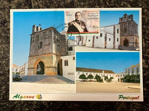Portugal 1999 - Faro Postcard with Norton de Matos stamp fdc Faro - Picture 1 of 1