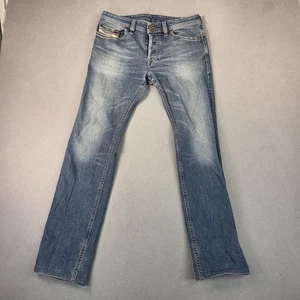 Diesel Jeans Herren 31x30 blau Safado Slim Straight Stretch 0R50X Etikett 31x32 - Bild 1 von 7