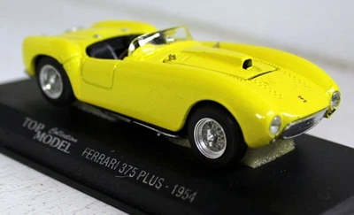 Top Model 1/43 Ferrari 375 MM Plus 1954 Yellow Resin model car - Image 1 of 4