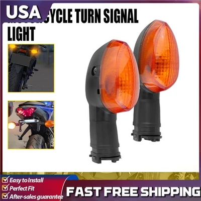 Luces indicadoras de señal de giro ámbar delanteras/traseras para Yamaha R6S YZF 2006-2009 Foto 1 de 4