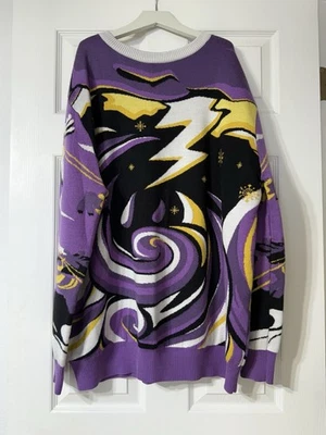 Suéter Thomas Sanders unissex tamanho 2XL edição limitada - Purple Vortex - Imagem 1 de 4