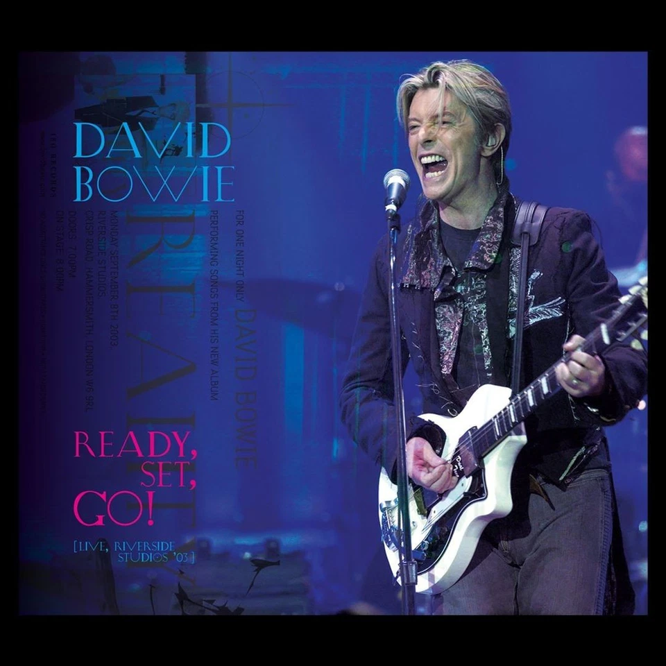 DAVID BOWIE READY SET GO - LIVE RIVERSIDE STUDIOS 03 (RSD 25) NEW CD — 第 1/1 张图片