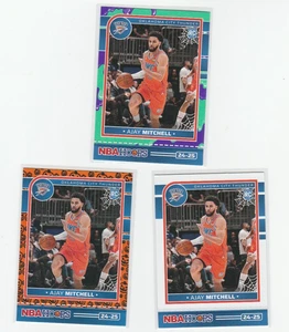 LOTE ARCO IRIS AROS EMBRUJADOS AJAY MITCHELL 2024-25 (3) #273 LIMO PARALELO NOVATO - Imagen 1 de 2