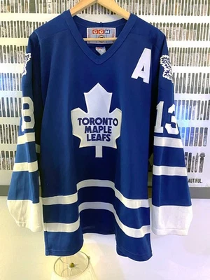 CCM MASKA - Toronto Maple Leafs Mats Sundin camiseta vintage (1995) L Foto 1 de 4