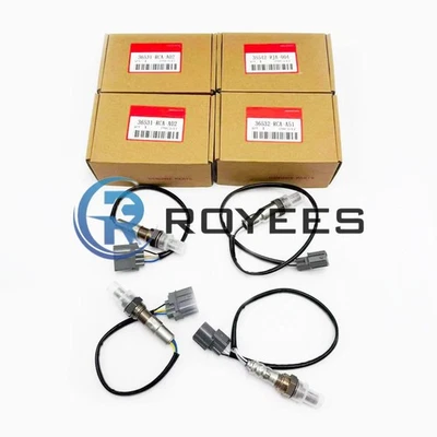 4PCS For Honda Accord 3.0L V6 2003-2007 Upstream+Downstream Oxygen O2 Sensor Foto 1 de 4