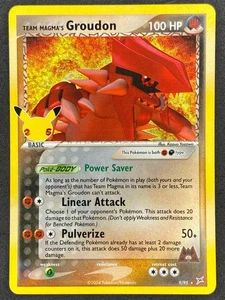 Pokémon Team Magma's Groudon 9 Celebrations Classic Collection NM - Picture 1 of 2