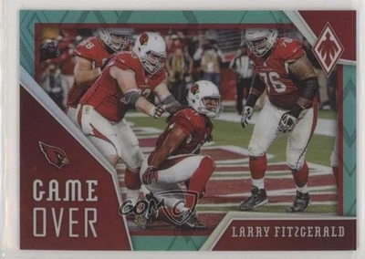 2020 Panini Phoenix Game Over Teal /175 Larry Fitzgerald #17 - Image 1 of 2