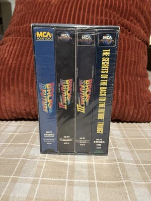 Back to the Future Trilogy and the Secrets of.  (VHS, 1991, Limited Edition) - Image 1 of 4